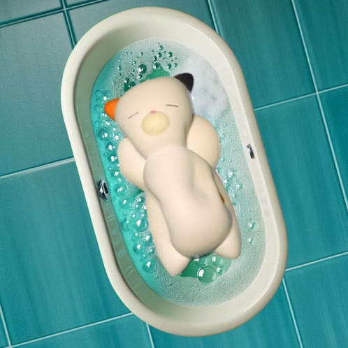 Cairn Stones and Body of Water in Distance